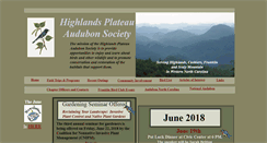Desktop Screenshot of highlandsaudubonsociety.org